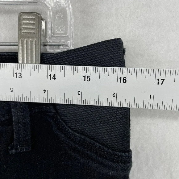 Isabel by Ingrid and Isabel Jeans Women's Sz 6 Black Maternity Skinny Entubado - Picture 3 of 10